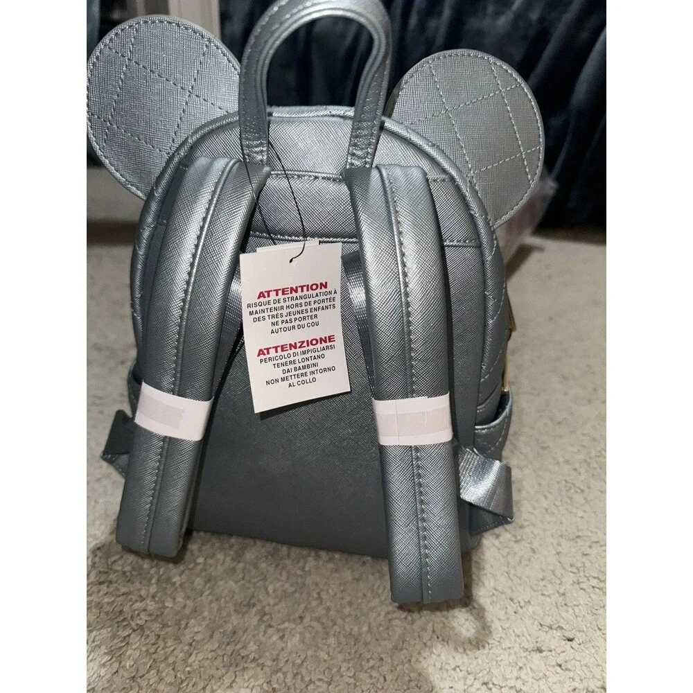 Loungefly Disney Wish Inaugural Sailing Backpack Cruise Line DCL Pearl Blue Nwt